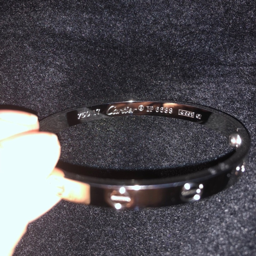 Silver Love Bracelet with Tool - Picture 4 of 8